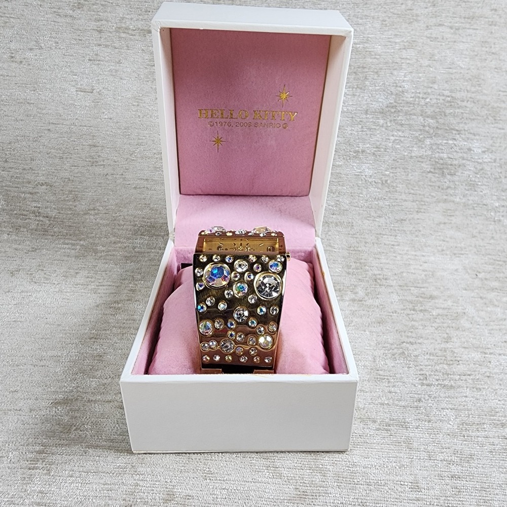 Hello Kitty 35th Anniversary Collectible Watch Unused Gift Sanrio Rare
